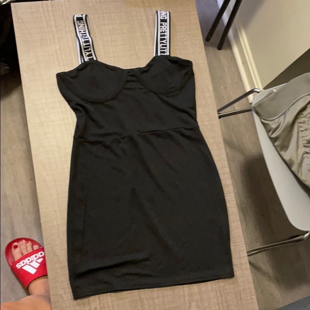 A black dress